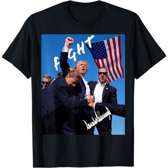 Unisex Men and Women President Donald Trump Signature Edition Casual T-Shirt Top - Picture 1 of 2